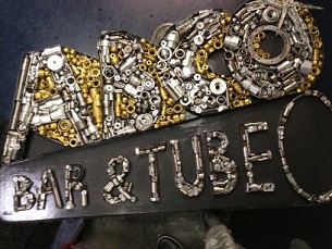 Wall of parts